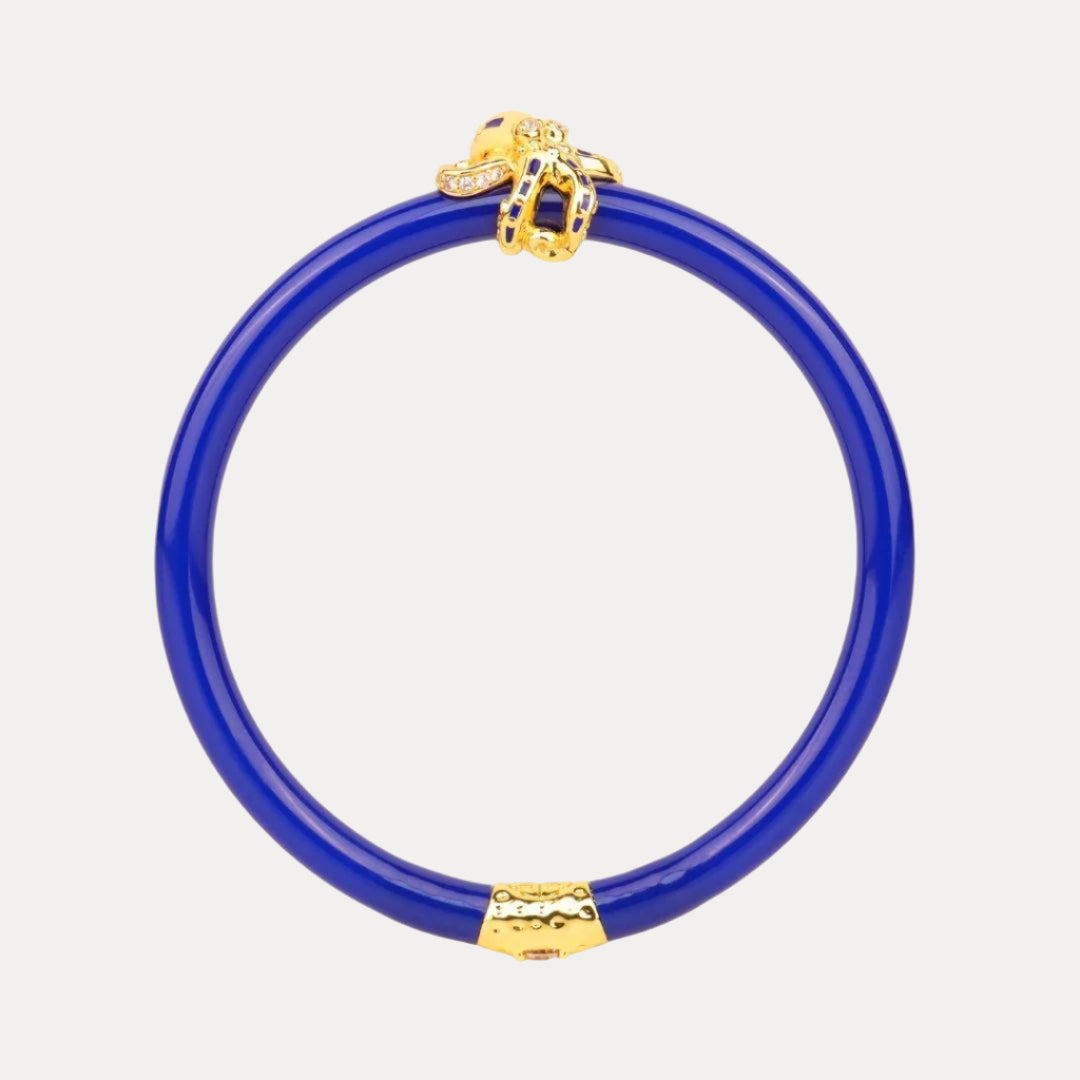 Fauna Octopus All Weather Bangle® (AWB®) - Lapis
