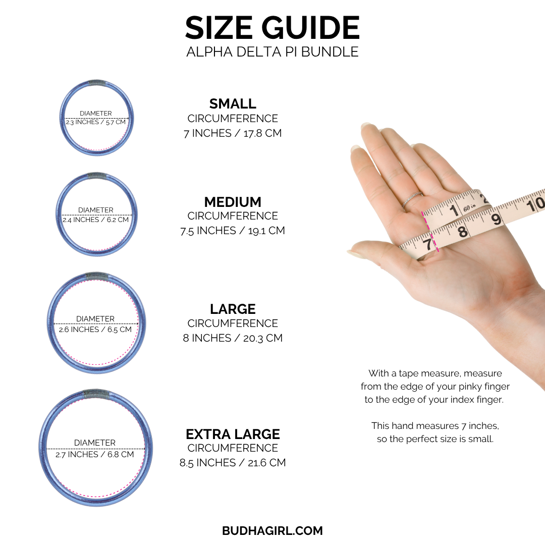Alpha Delta Pi Bangle Stack | BuDhaGirl