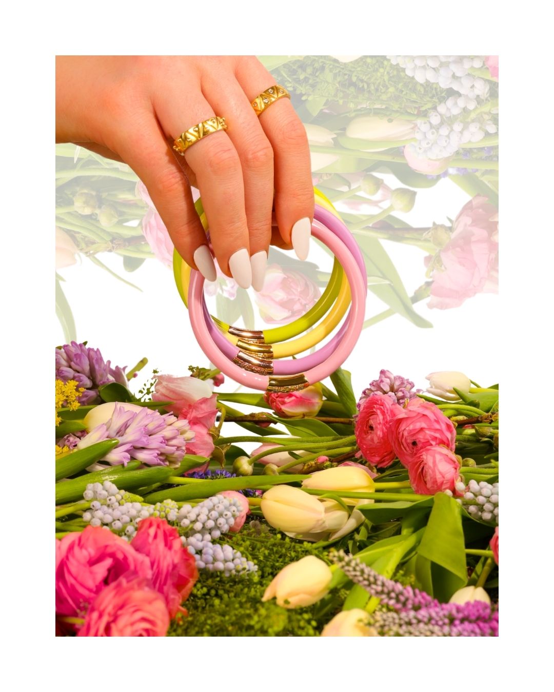 Bangles in Bloom: BuDhaGirl Spring Collection of Bangles and Bracelets