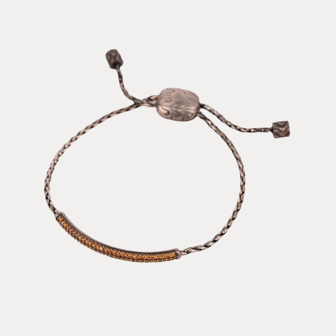 Citrine Brad Birthstone Bracelet For Men | BuDhaHomme by BuDhaGirl