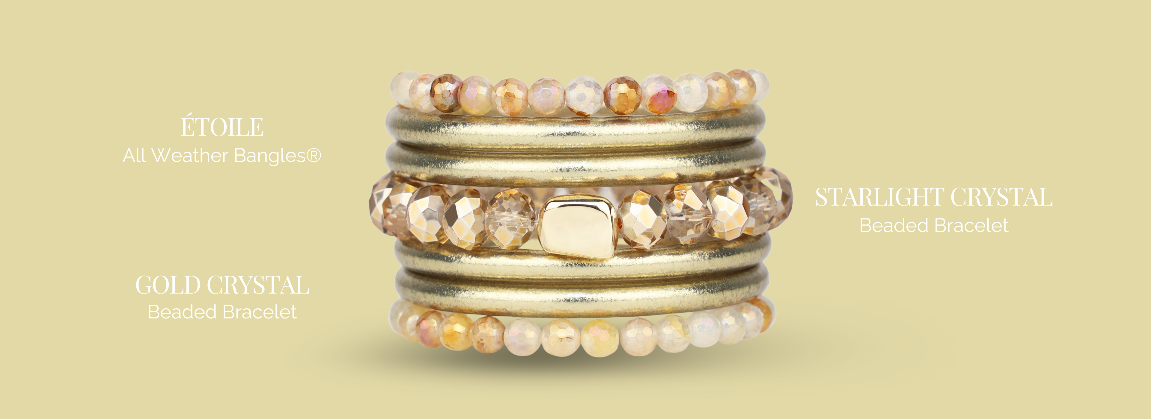 Evolution Bangle Bracelet Stack - Etoile | BuDhaGirl