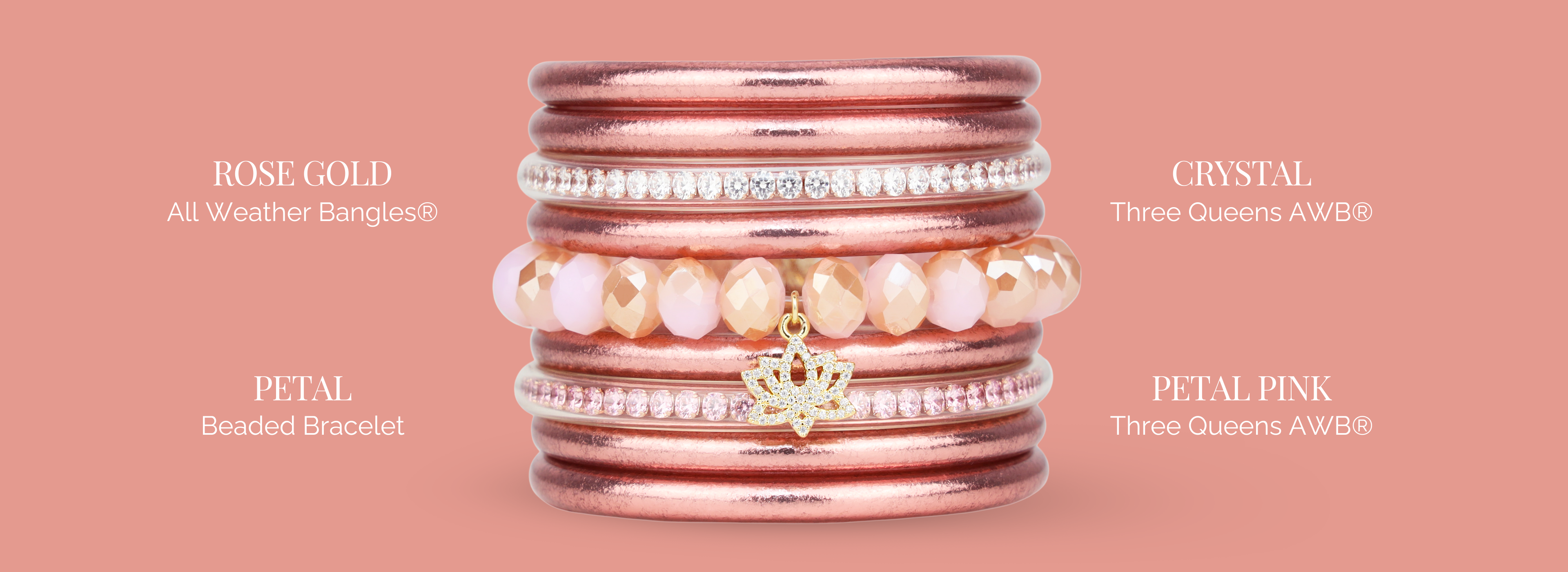 Evolution Stack Rose Gold | BuDhaGirl