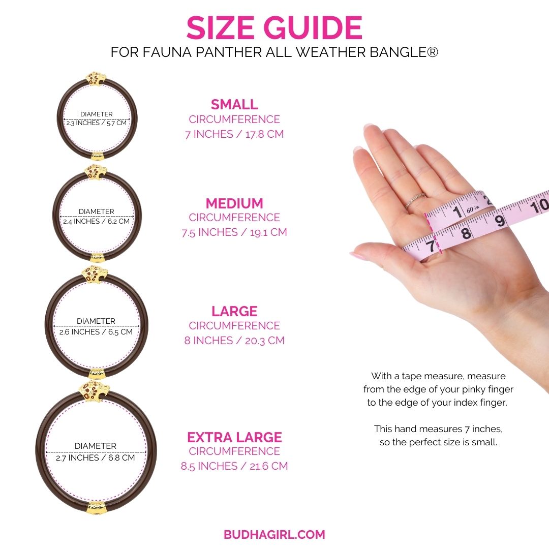 Fauna Panther Armband voor alle weersomstandigheden® (AWB®) - Chocolade