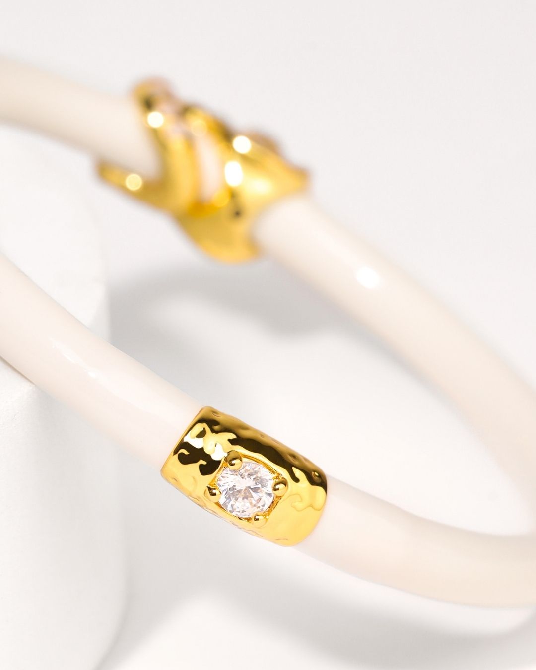 Fauna Ivory Elephant All Weather Bangle | BuDhaGirl