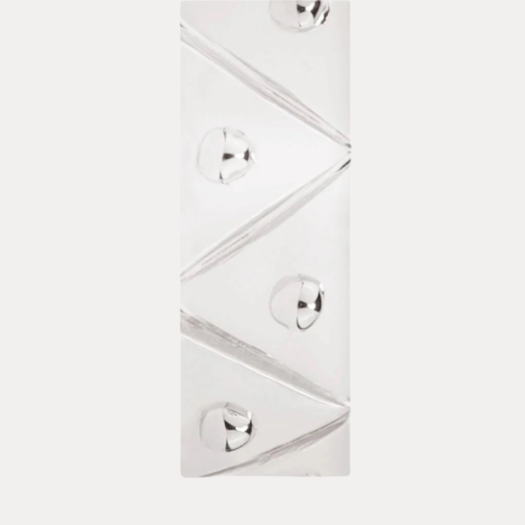 Palladium Light Gold Plated Brass "Feel" Serenity Ring for Women | BuDhaGirl