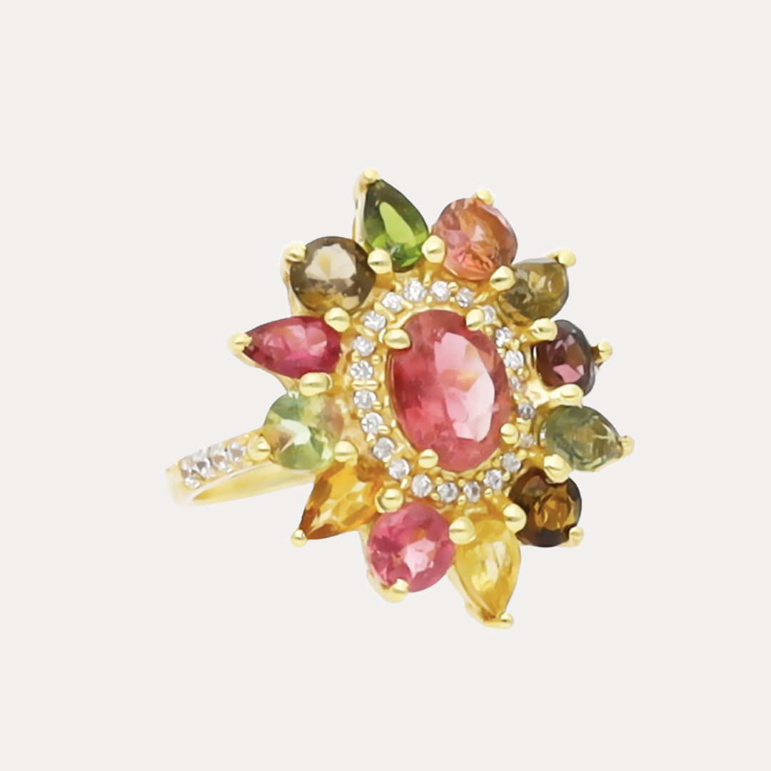 Pink Flora Ring | BuDhaGirl