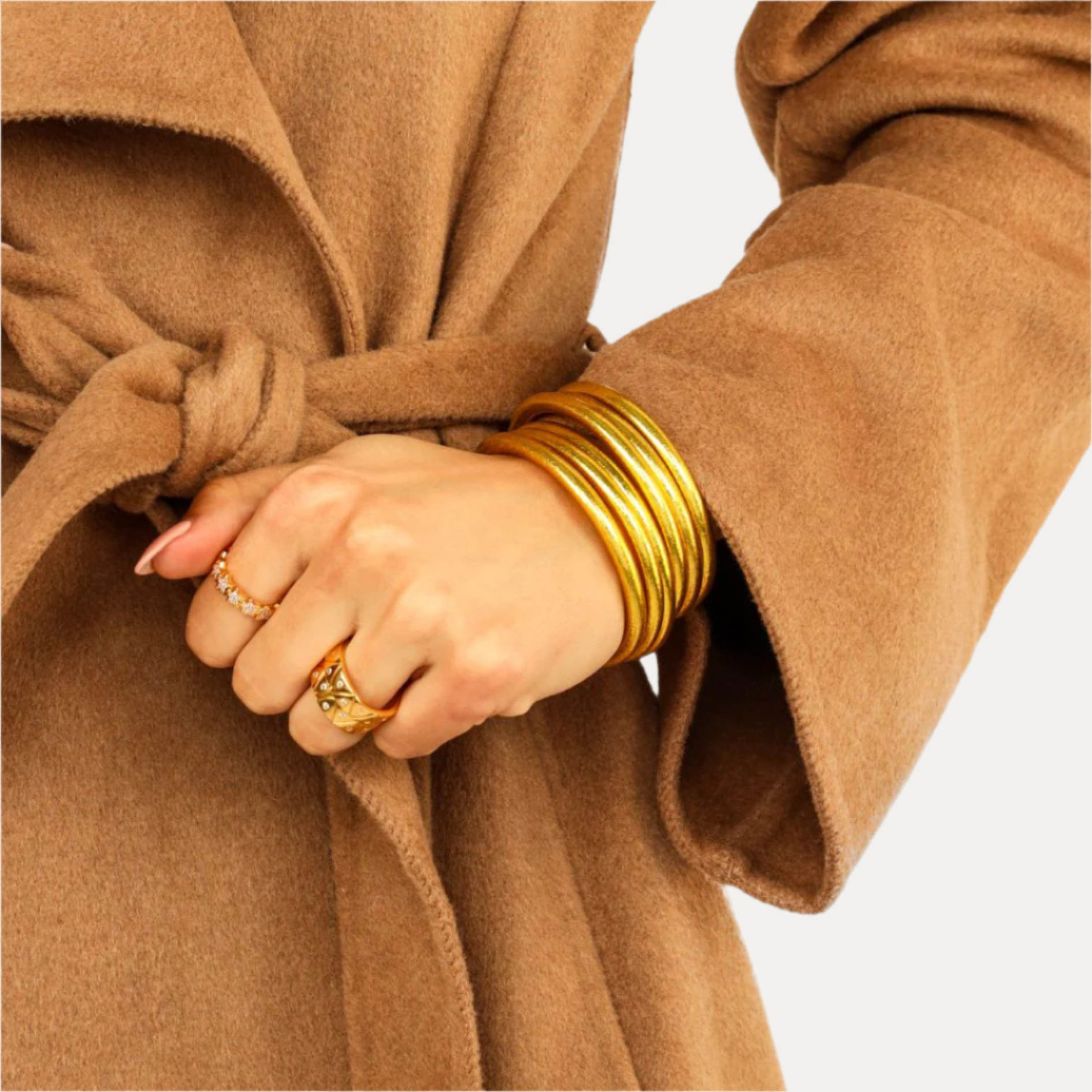 Gold & Etoile All Weather Bangles Bundle | BuDhaGirl
