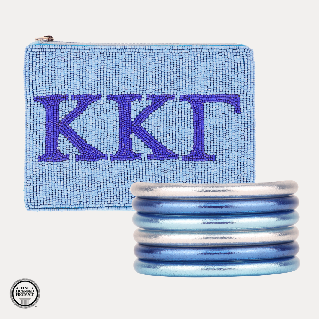 Kappa Kappa Gamma Sorority Bangle Bracelet Stack | BuDhaGirl