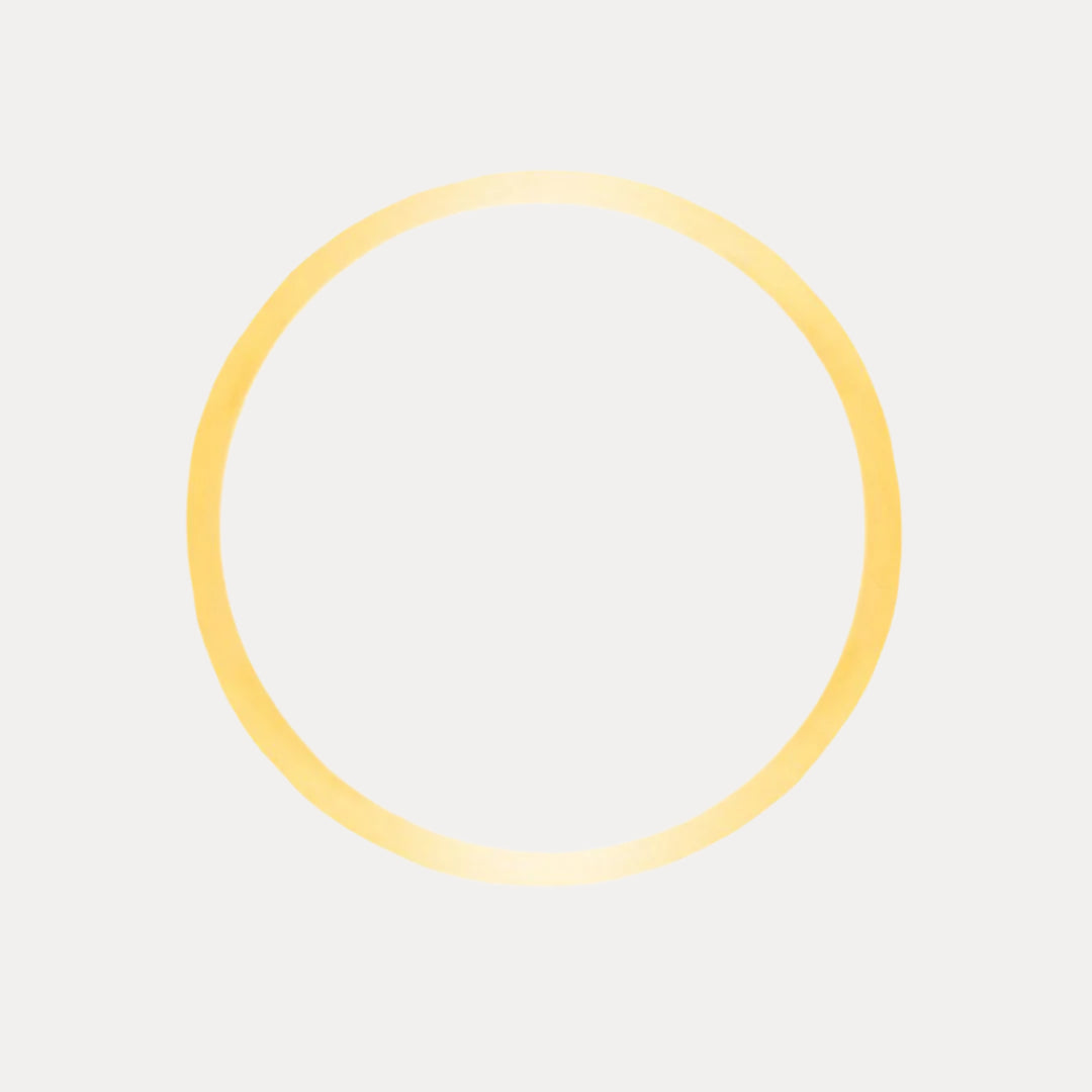 22kt Gold Plated Brass "Light" Serenity Ring for Women | BuDhaGirl