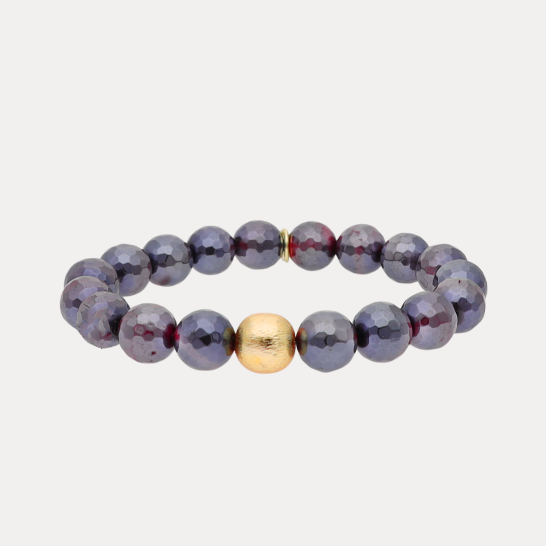 Melange Red Tiger Eye Bracelet | BuDhaGirl