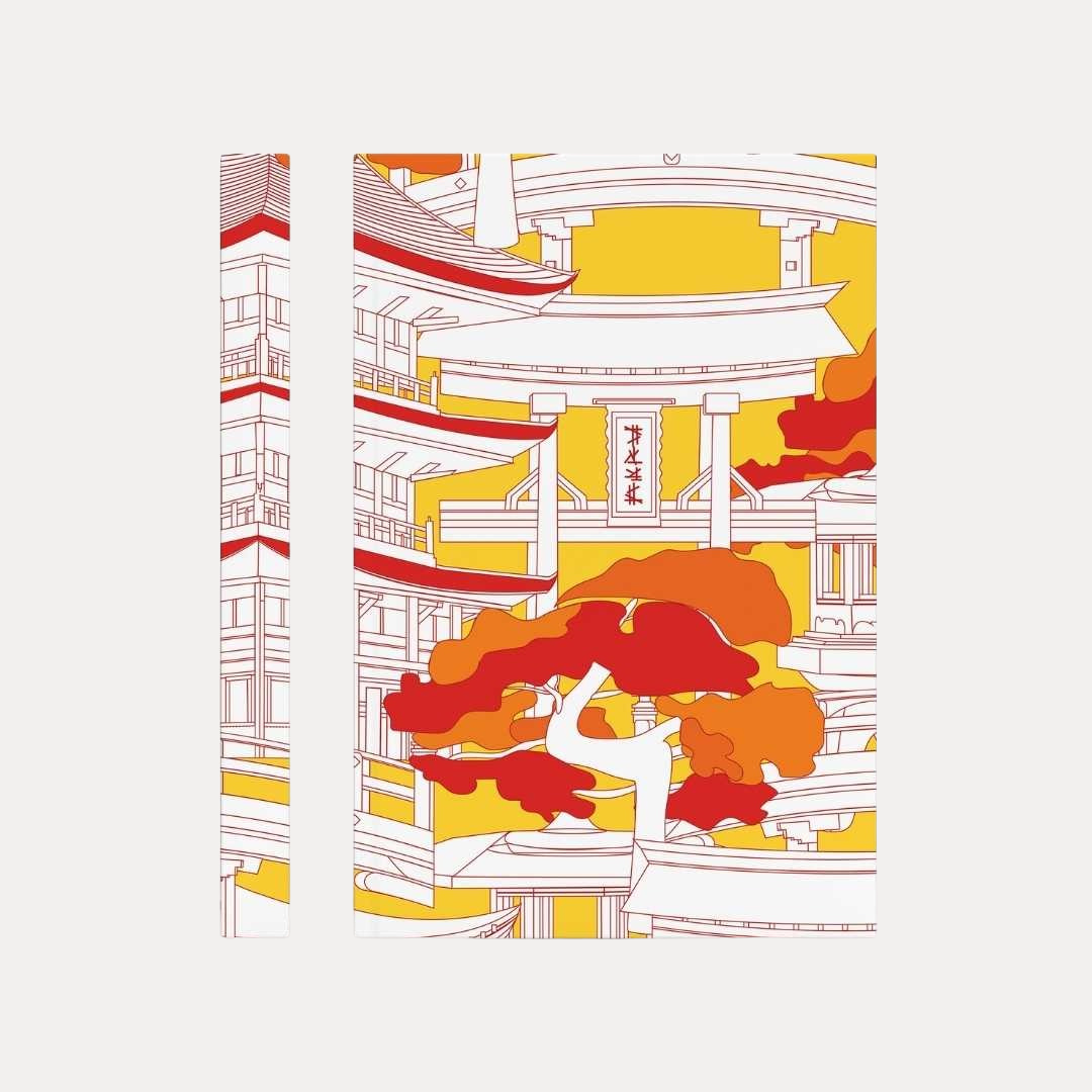 Pagoda Journal Notebook | BuDhaGirl