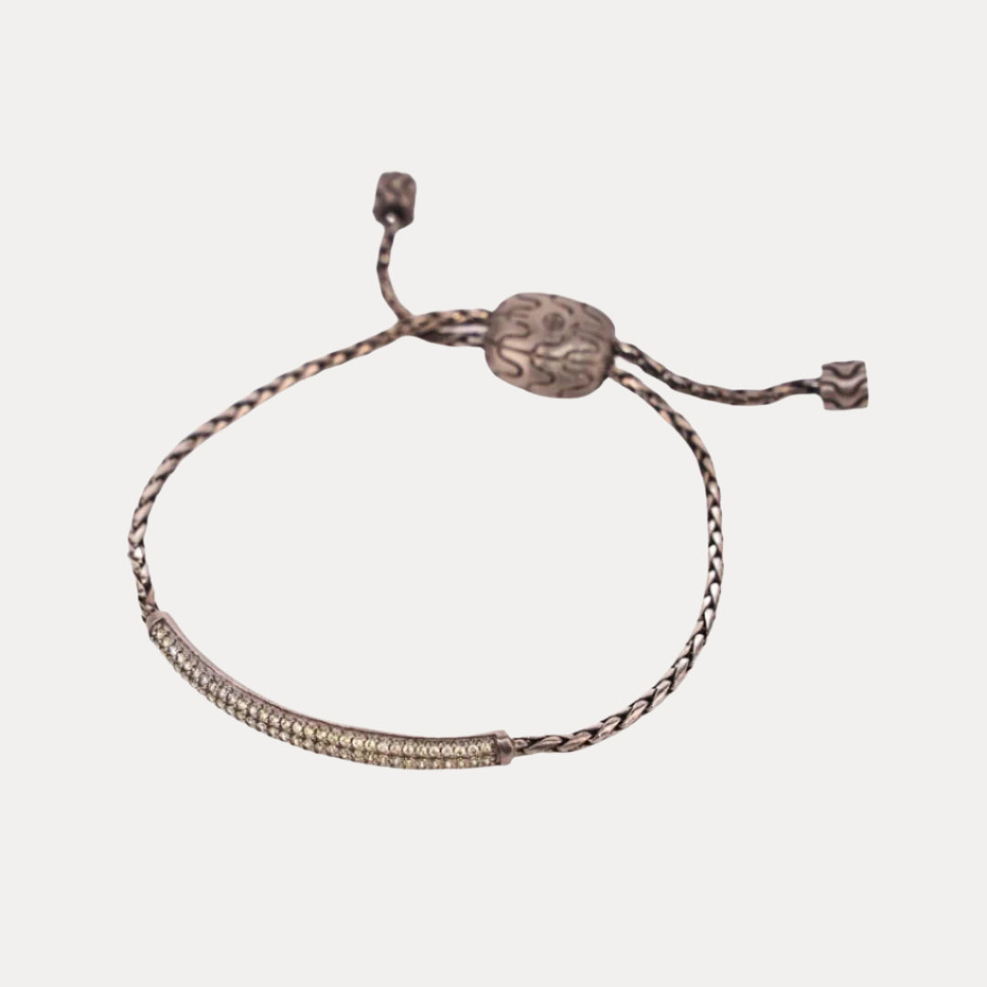 Peridot Brad Birthstone Bracelet For Men | BuDhaHomme by BuDhaGirl