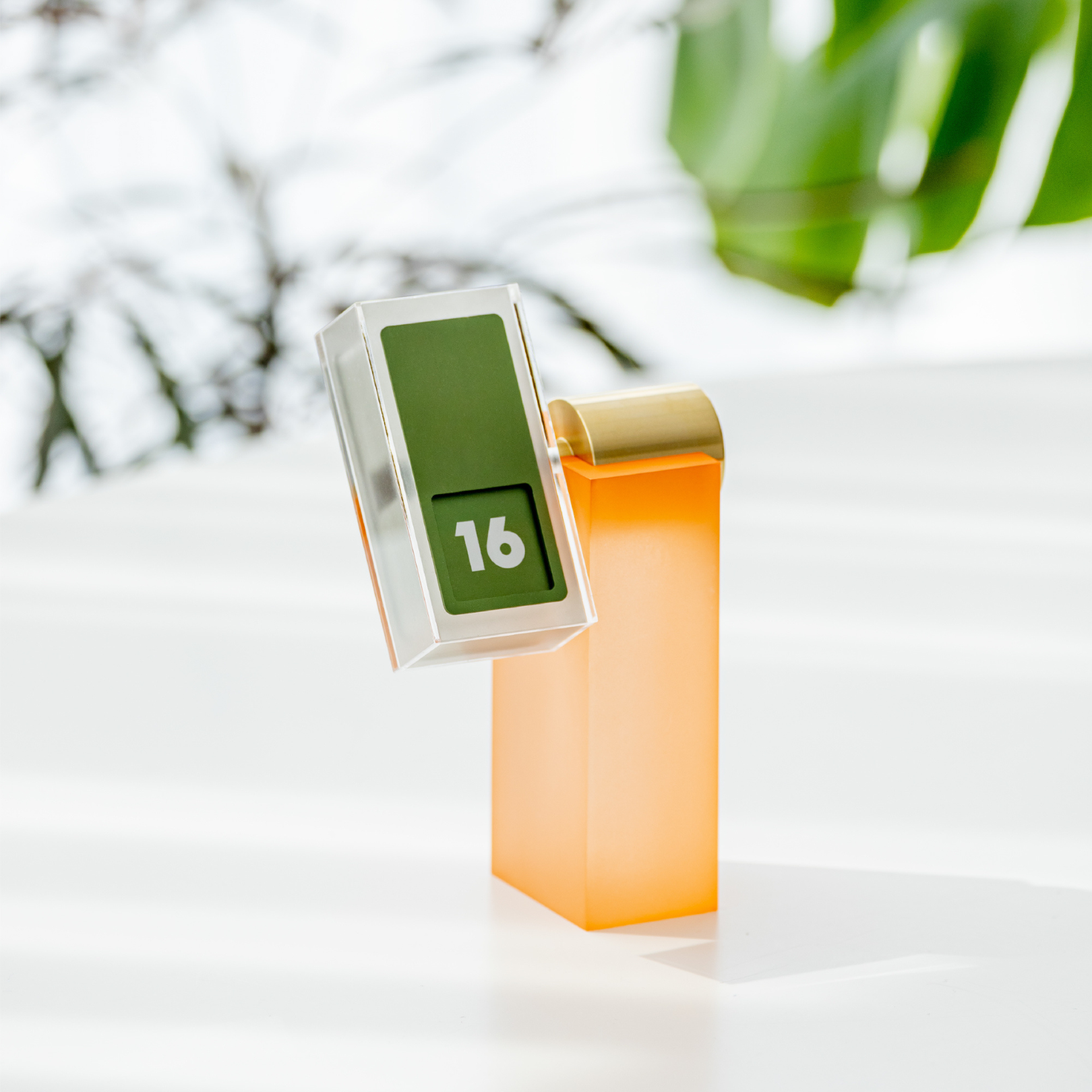 Pampas Gnomon Perpetual Flip Calendar | Luxury Analog Desk Decor | BuDhaGirl