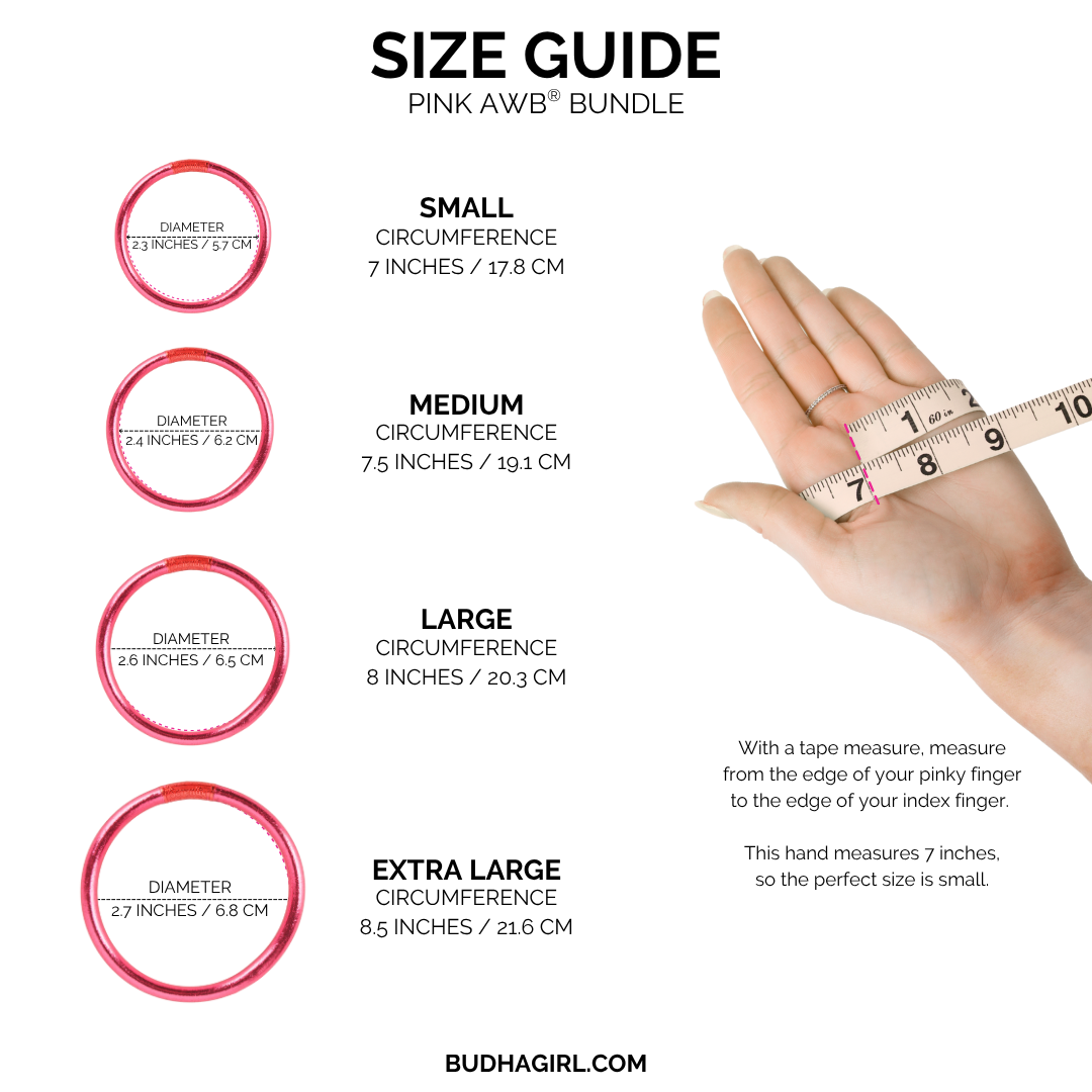 Pink Birthday Bracelet Bundle | BuDhaGirl