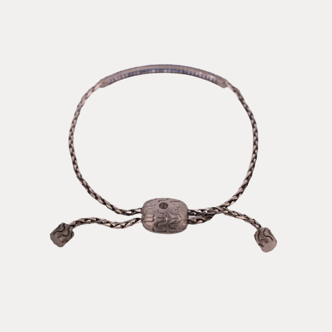 Sapphire Brad Birthstone Bracelet For Men | BuDhaHomme by BuDhaGirl