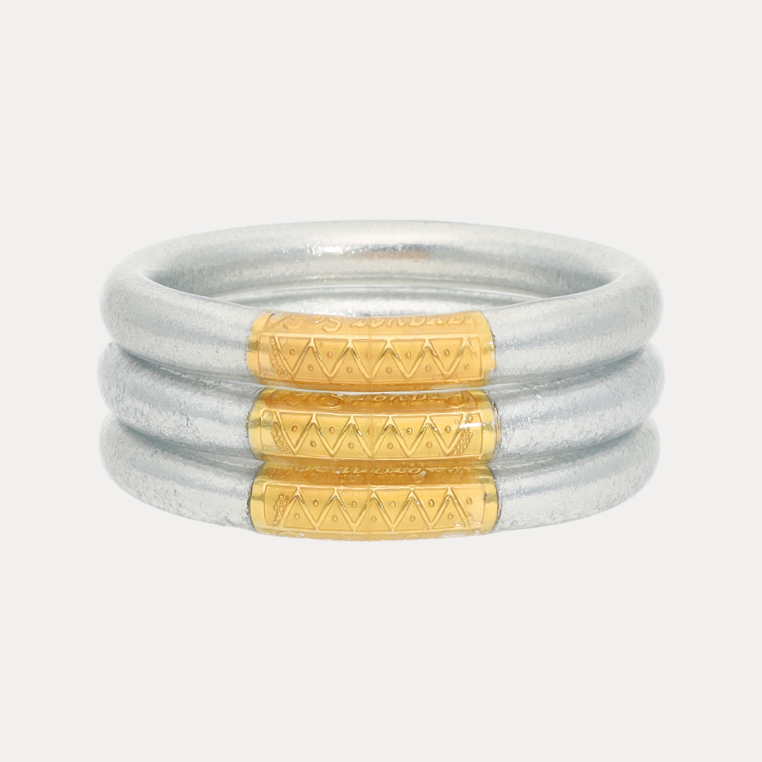 Silver Tzubbie All Weather Bangles® Bundle | BuDhaGirl