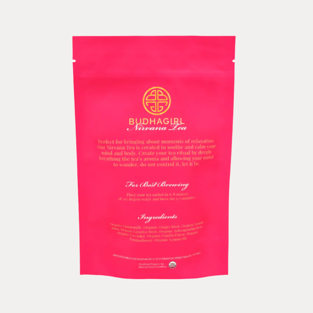 Organic Nirvana BuDhaGirl Tisane Pouch - 15 Sachets