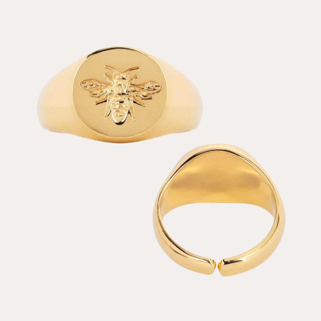 18k Gold Dipped Queen Bee Ring | BuDhaGirl