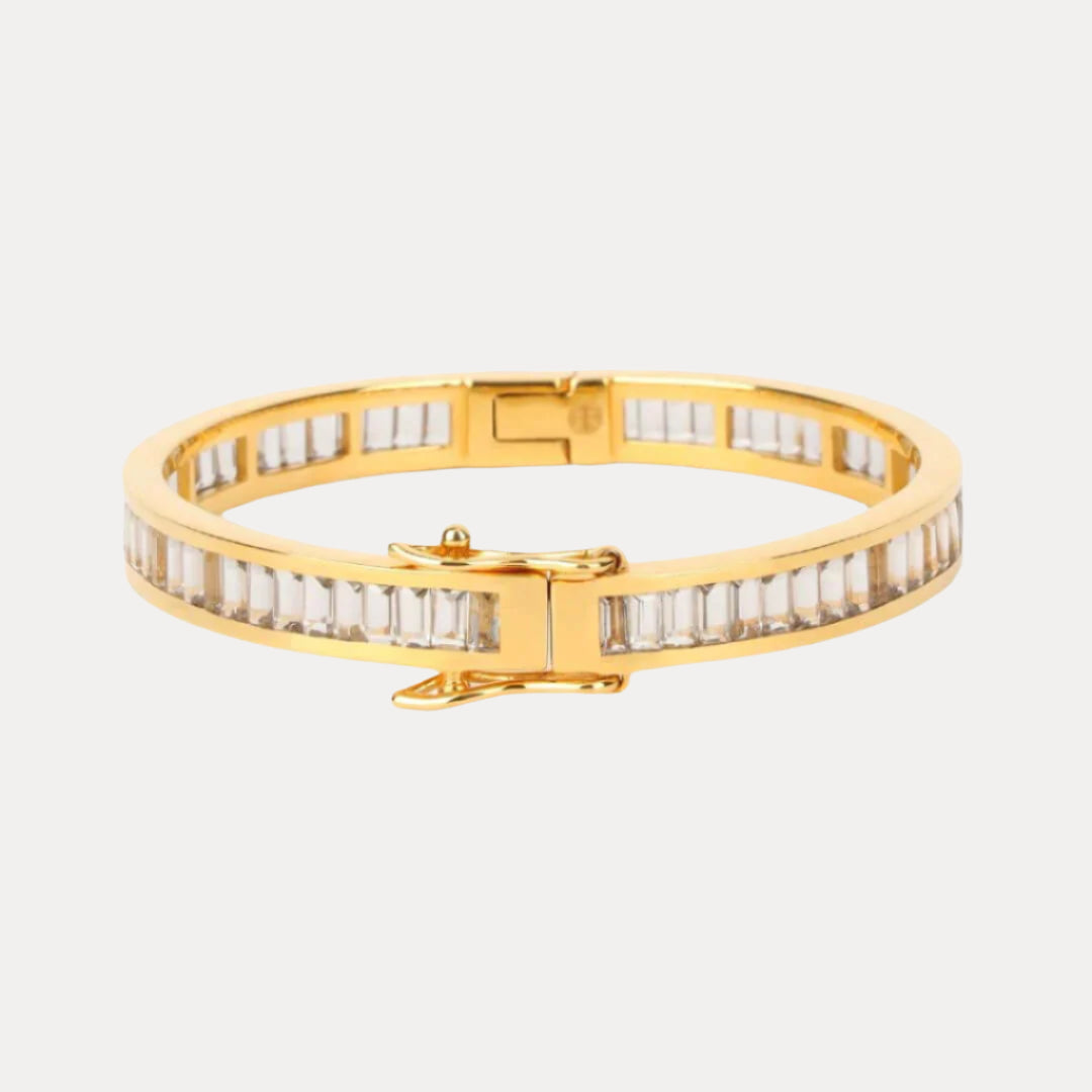 Smoke Gold Dipped Infinity Bracelet | BuDhaGirl