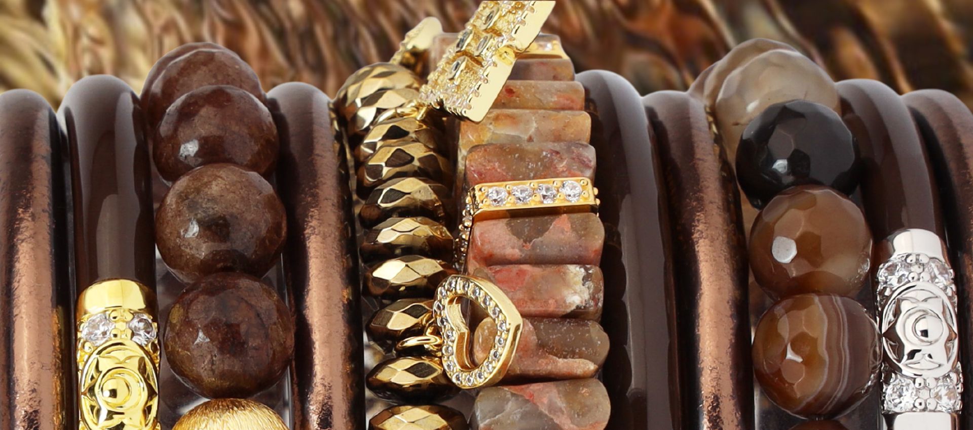 Rich Brown Jewelry for Fall | BuDhaGirl