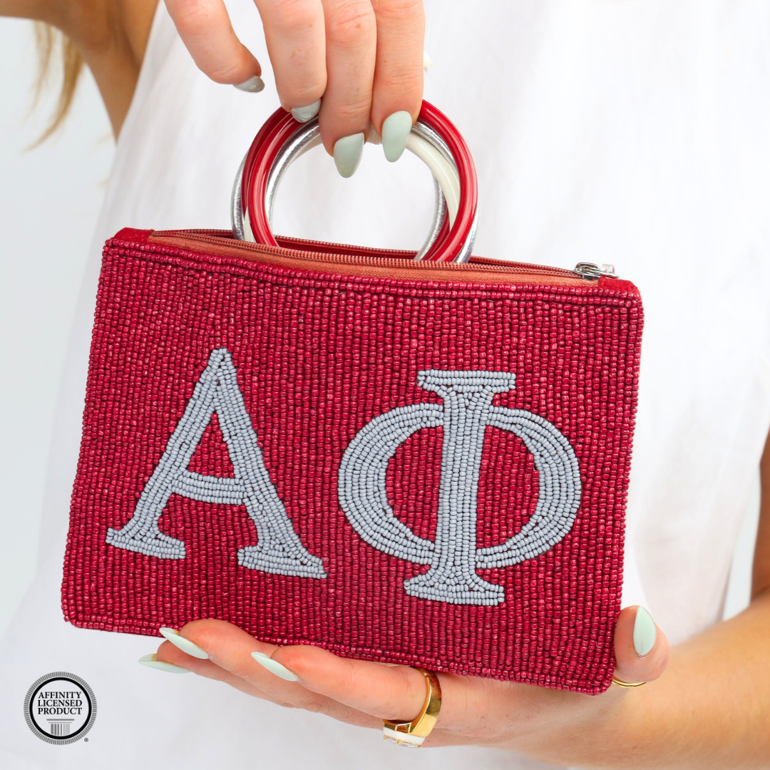 Alpha Phi Sorority Bangle Bracelet Stack | BuDhaGirl