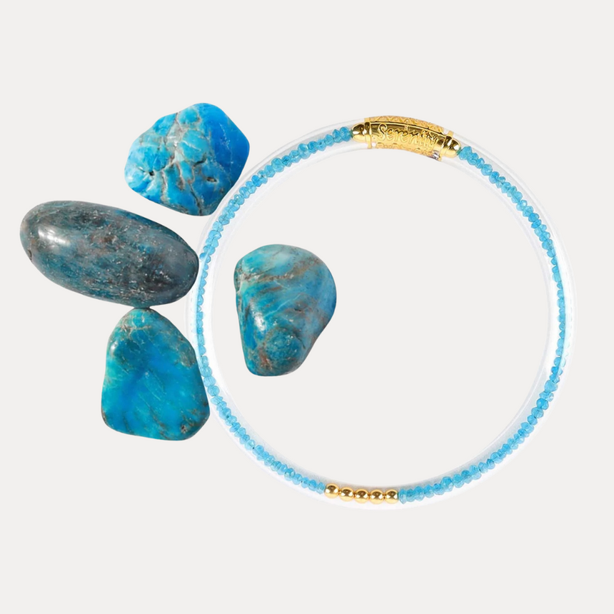 Apatite Luxe All Weather Bangle | BuDhaGirl