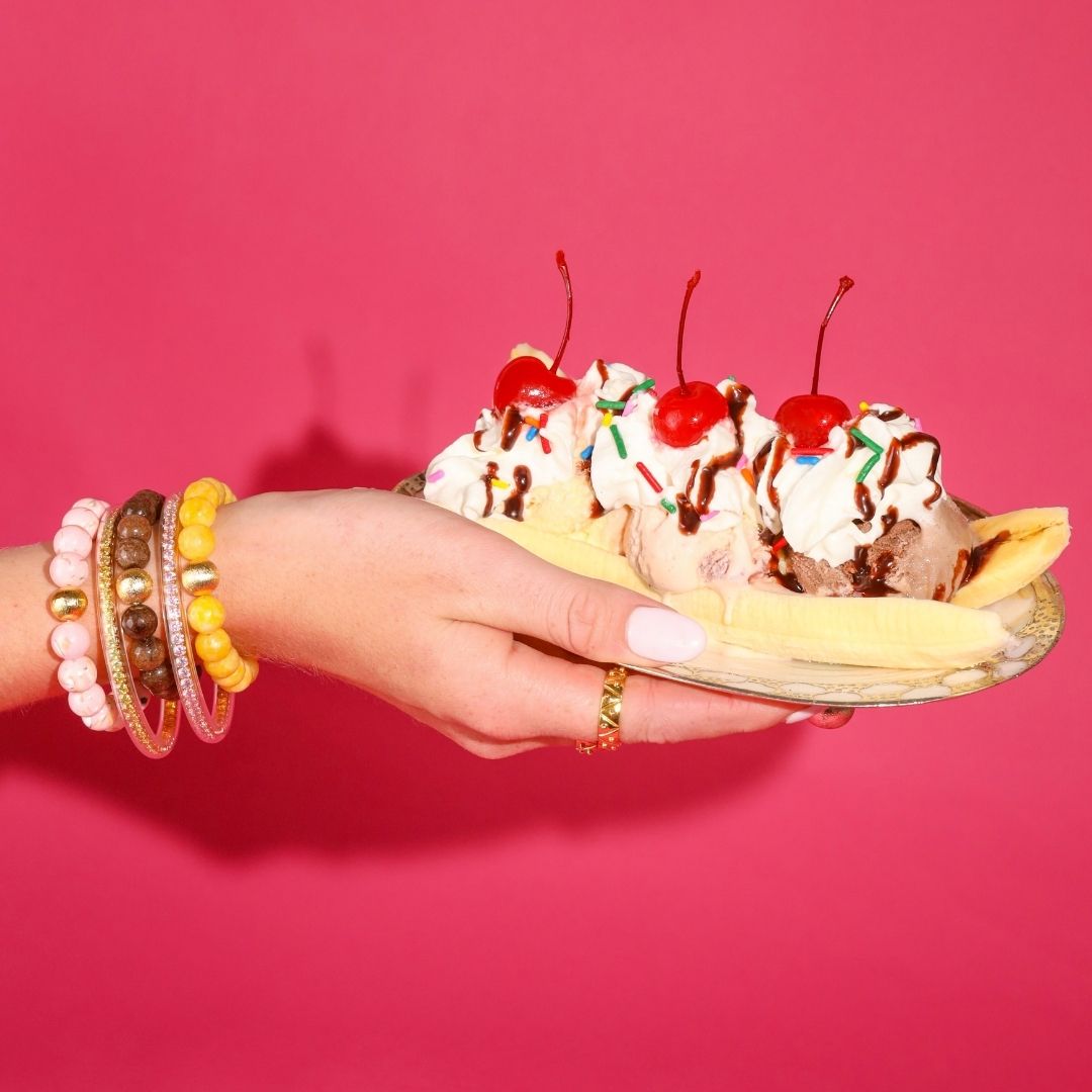 National Banana Split Day Stack | BuDhaGirl