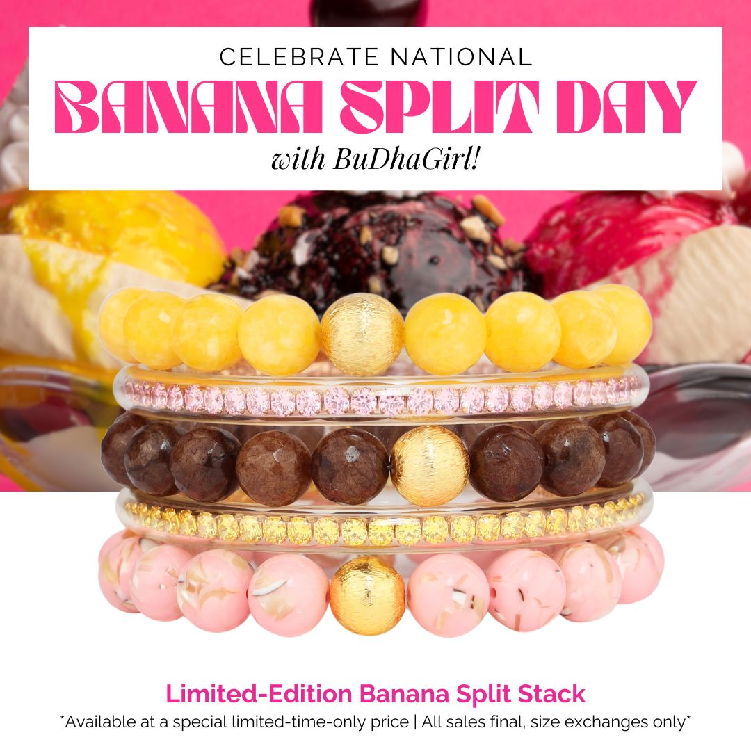 National Banana Split Day Stack | BuDhaGirl