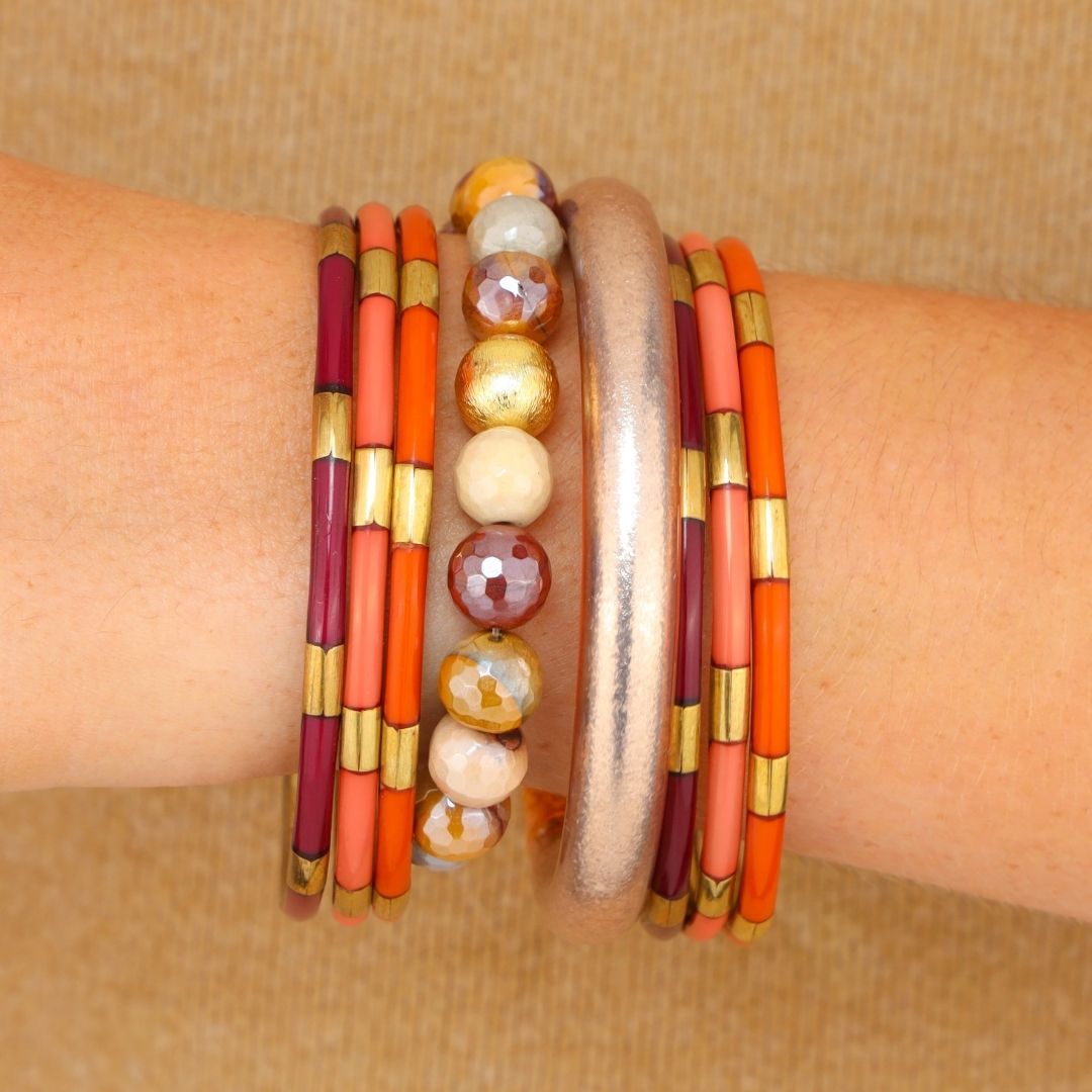 Barnard Vermont Bangle Bracelet Stack of the Week | BuDhaGirl