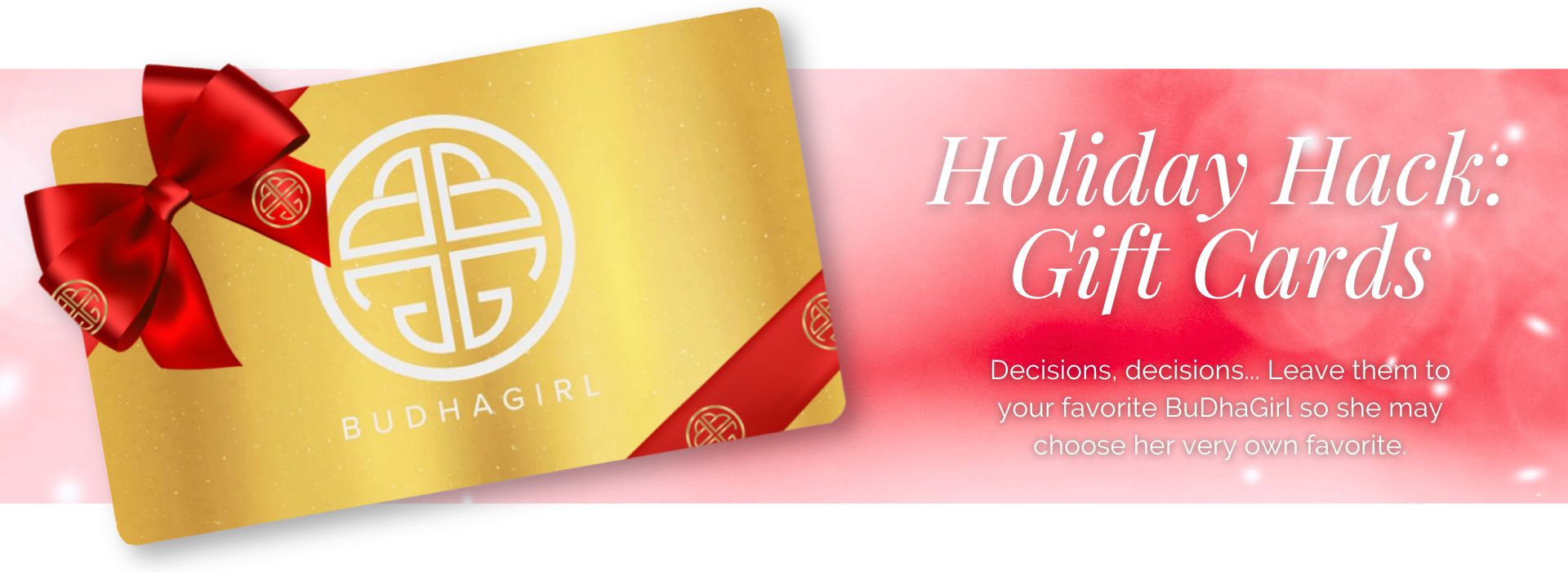 Digital Gift Cards | BuDhaGirl