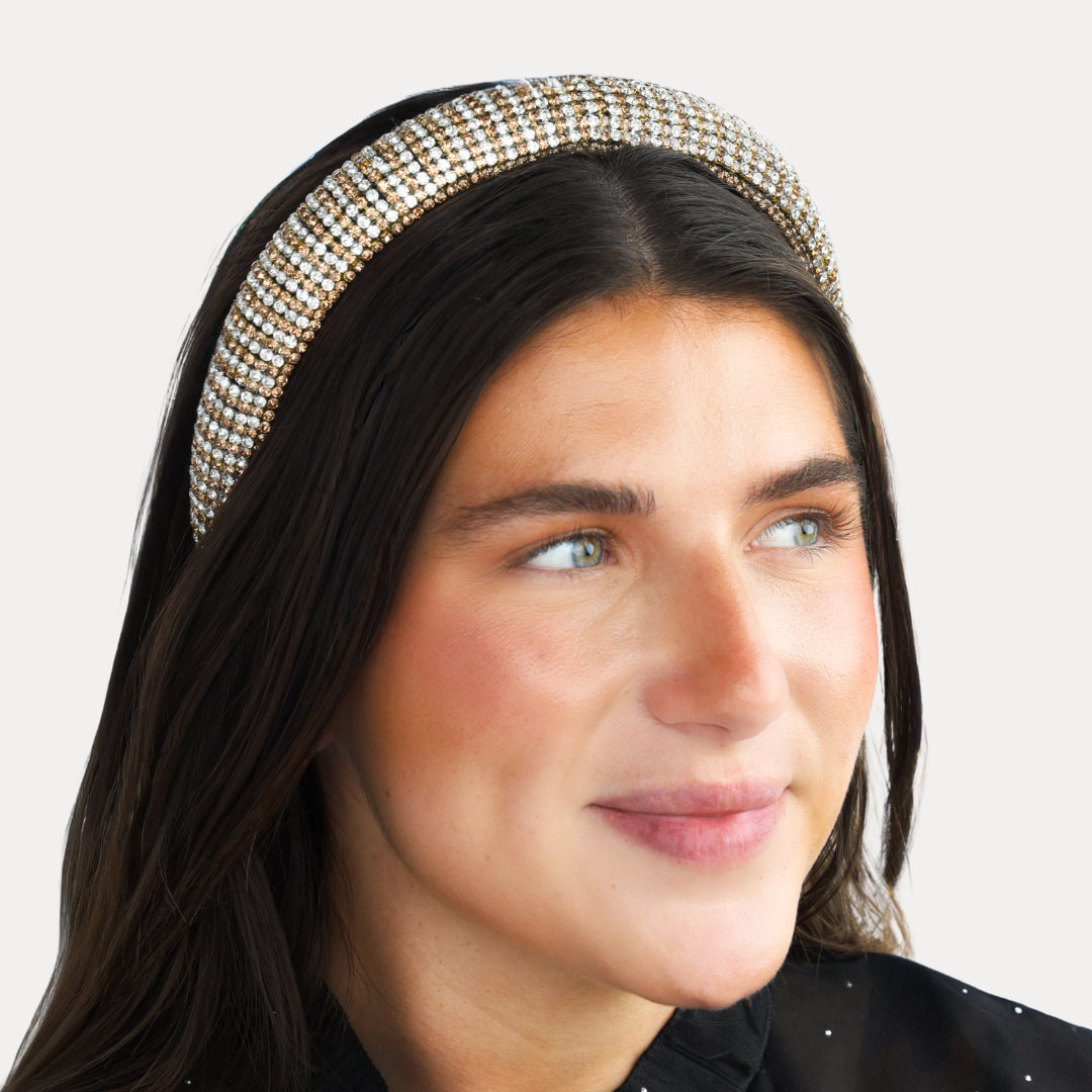 Daria Headband Caramel Crystal | BuDhaGirl