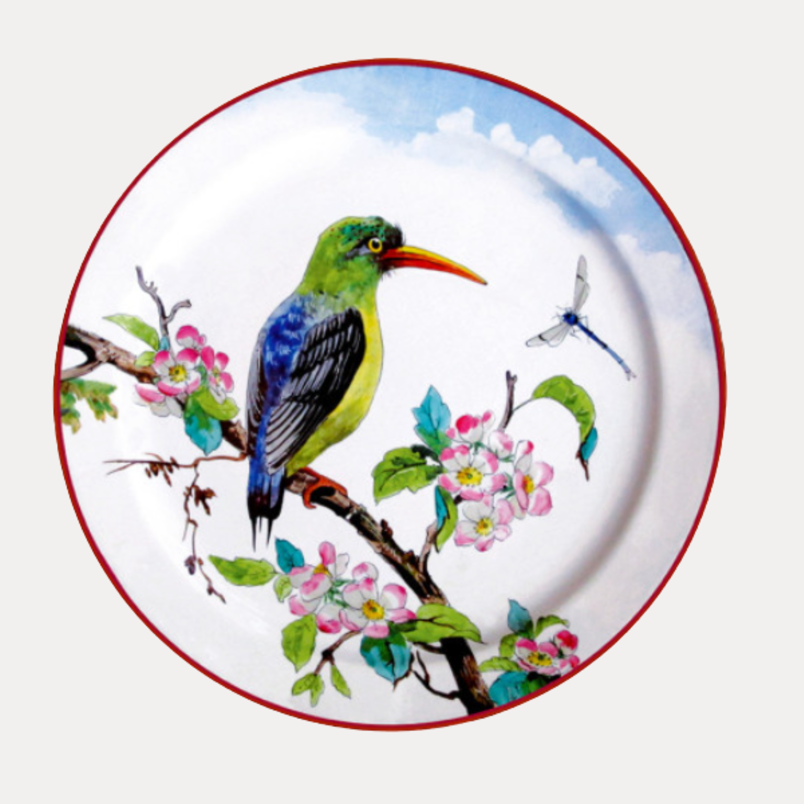 Au Bain Marie Bracquemond Tin Plates | French Country Decor | BuDhaGirl