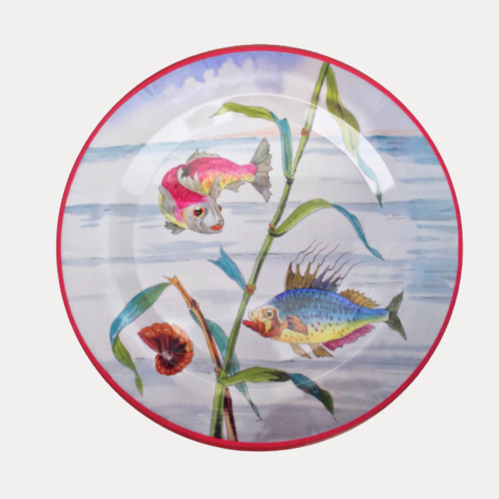 Au Bain Marie Jules Verne Tin Plates | Ocean Decor | BuDhaGirl