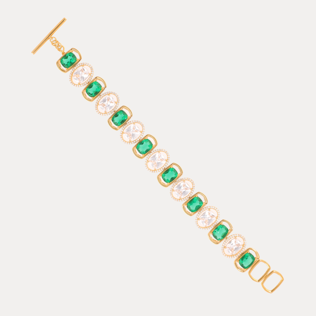 Emerald Victoria Bracelet | BuDhaGirl