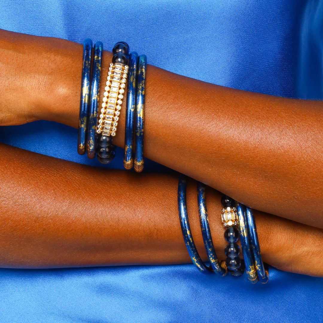 Fortnight Bracelet | Blue Crystal Bracelet for Women | BuDhaGirl