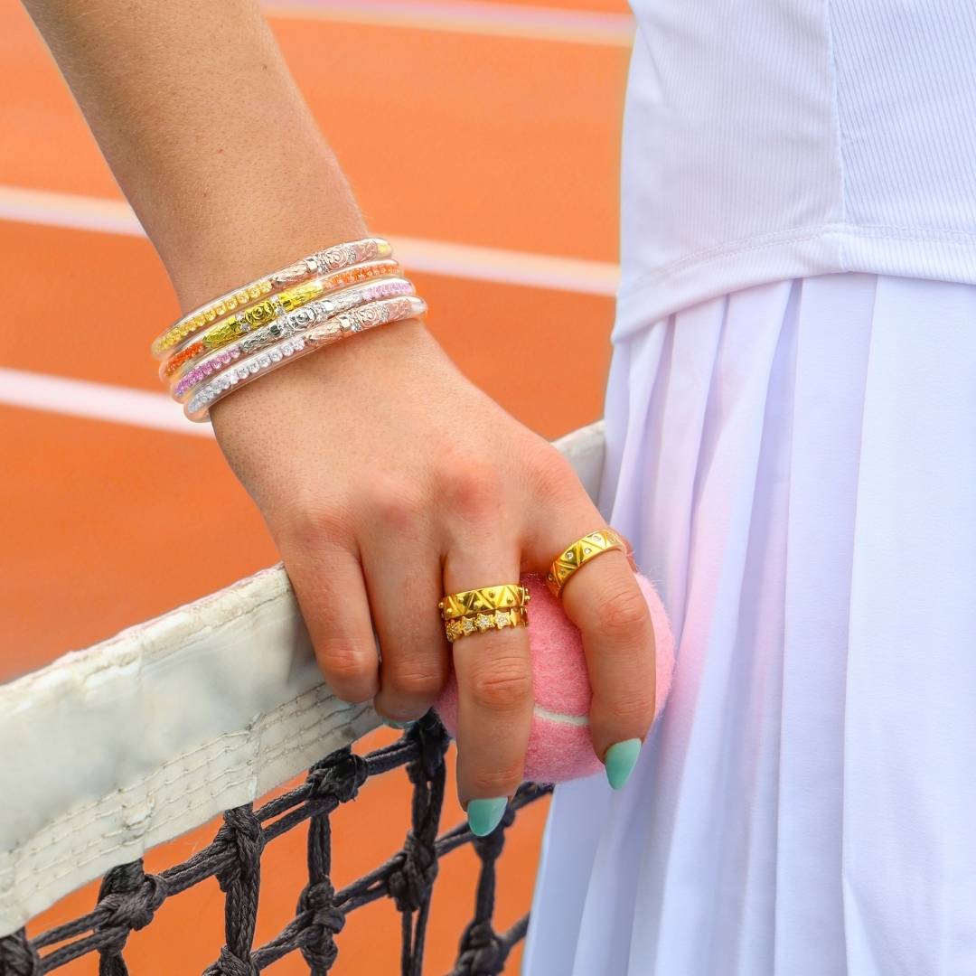 Women's Tennis Champion Bracelet Stack (Limited Edition) | BuDhaGirl