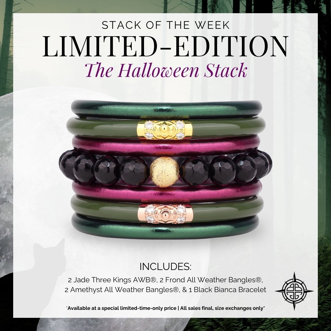 Halloween Bangle Bracelet Stack of the Week | BuDhaGirl