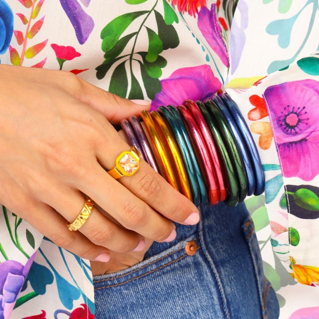 Hangover Wristscape™ Bangle Bracelet Stack of the Week | BuDhaGirl