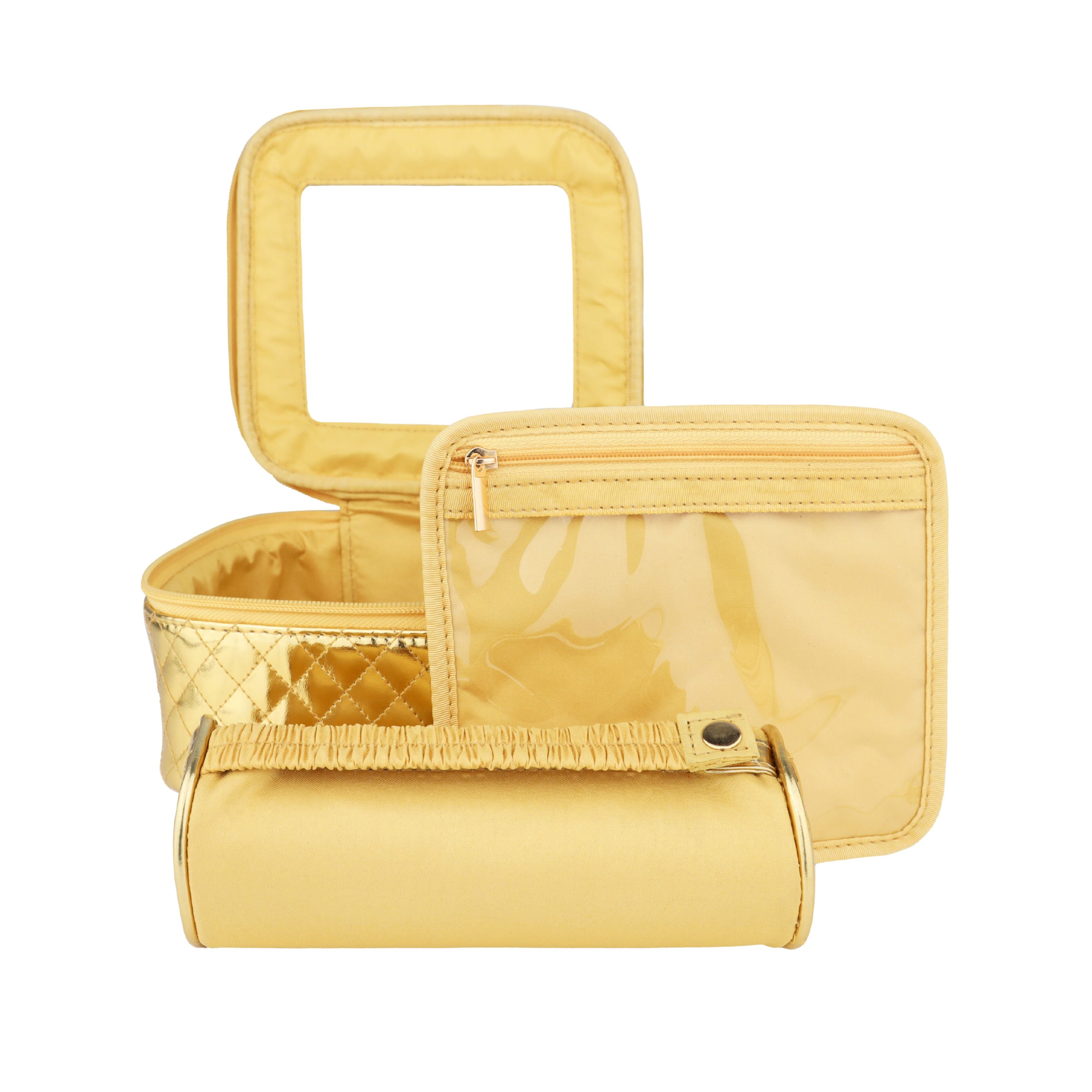 Large Gold Travel Case for Jewelry Storage | BuDhaGirl