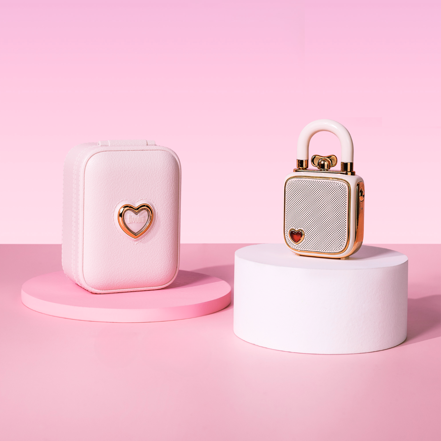 Divoom Lovelock Pink | Mini Bluetooth Speaker | BuDhaGirl