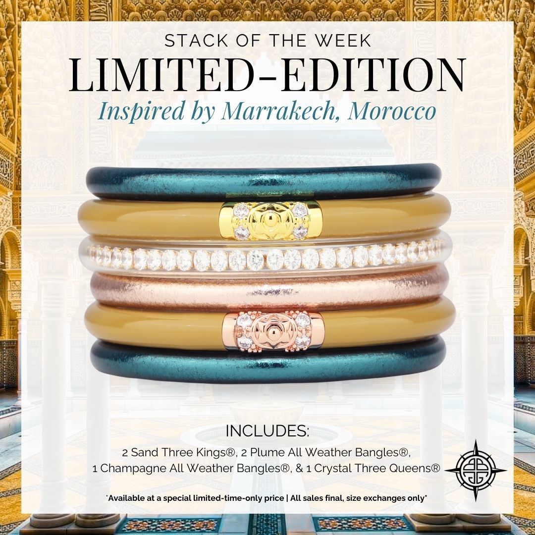 Morocco Bangle Bracelet Stack of the Week | BuDhaGirl