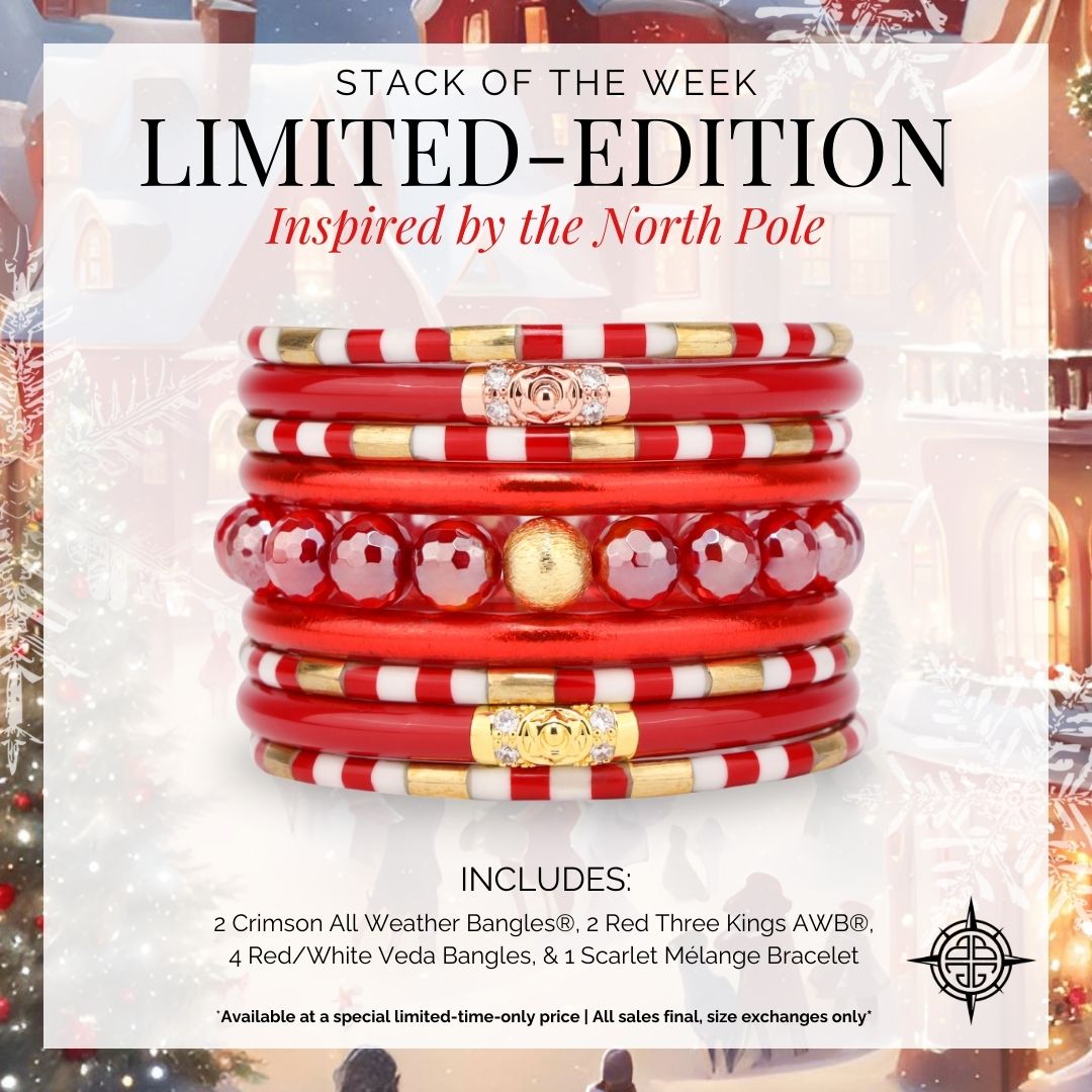 North Pole Bangle Bracelet Stack of the Week | BuDhaGirl