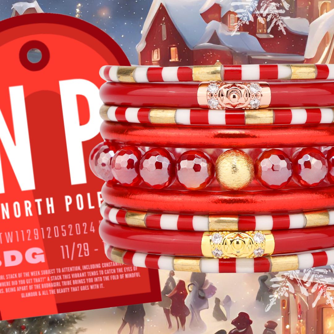 North Pole Bangle Bracelet Stack of the Week | BuDhaGirl