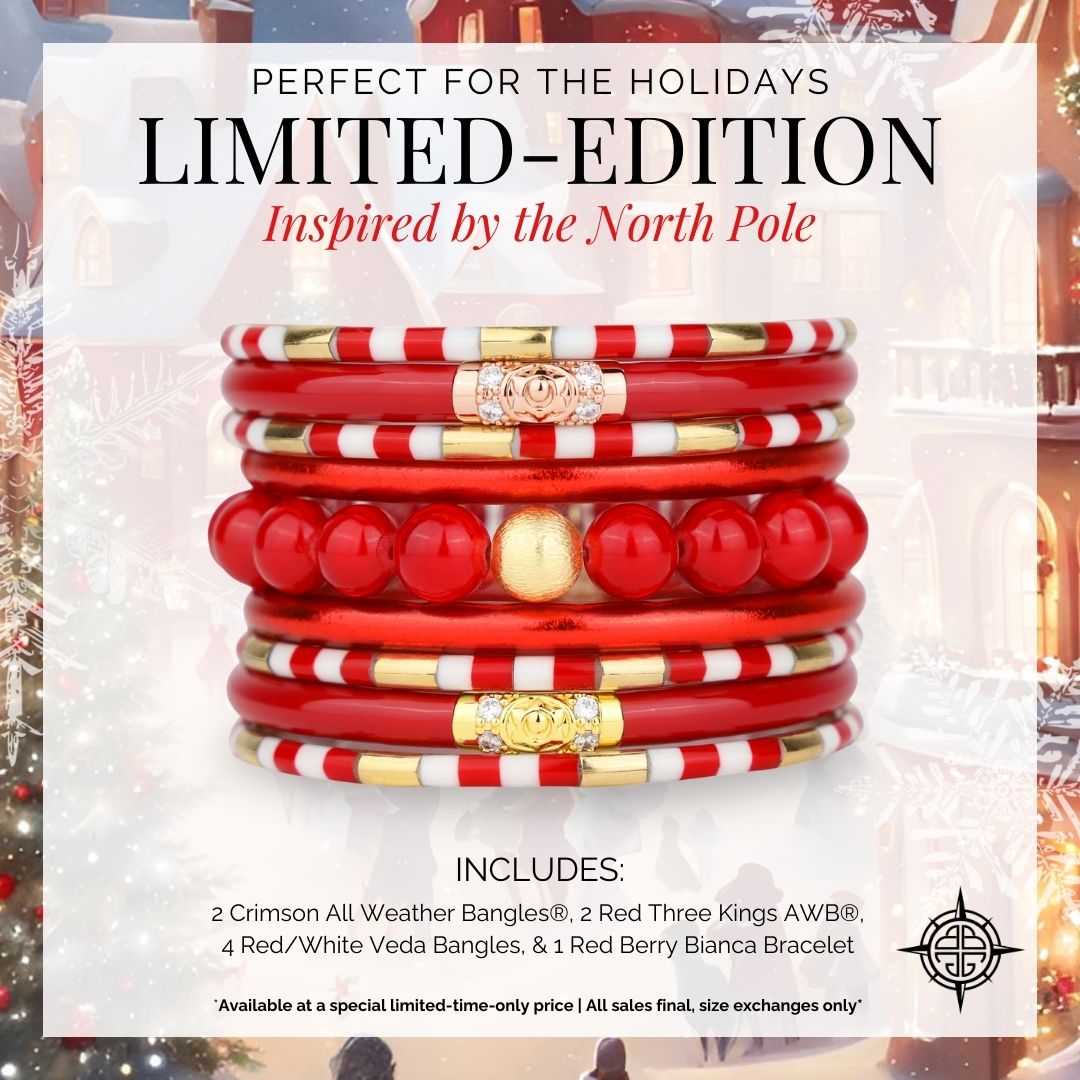 North Pole Bangle Bracelet Stack | BuDhaGirl