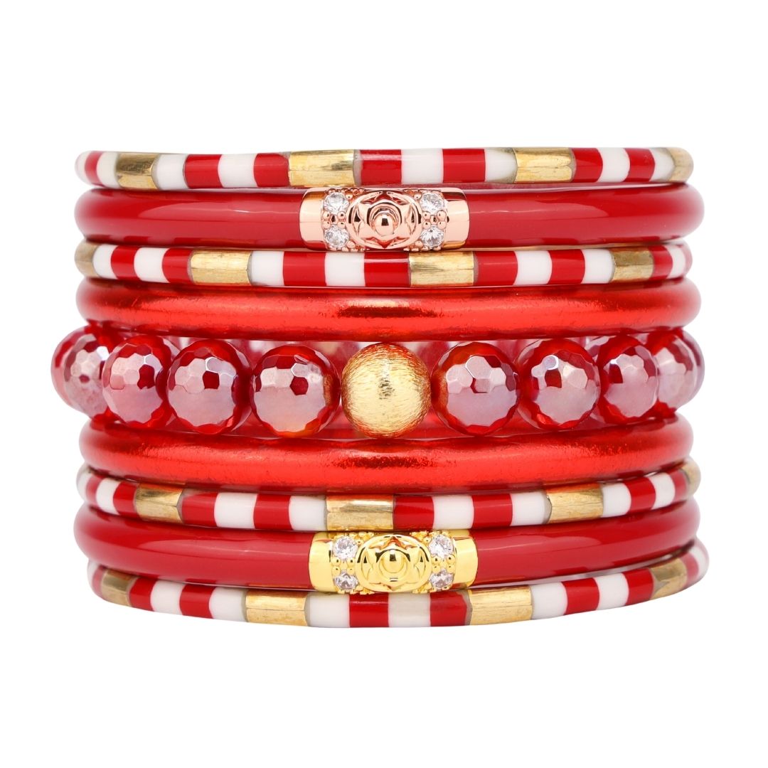 North Pole Bangle Bracelet Stack of the Week | BuDhaGirl