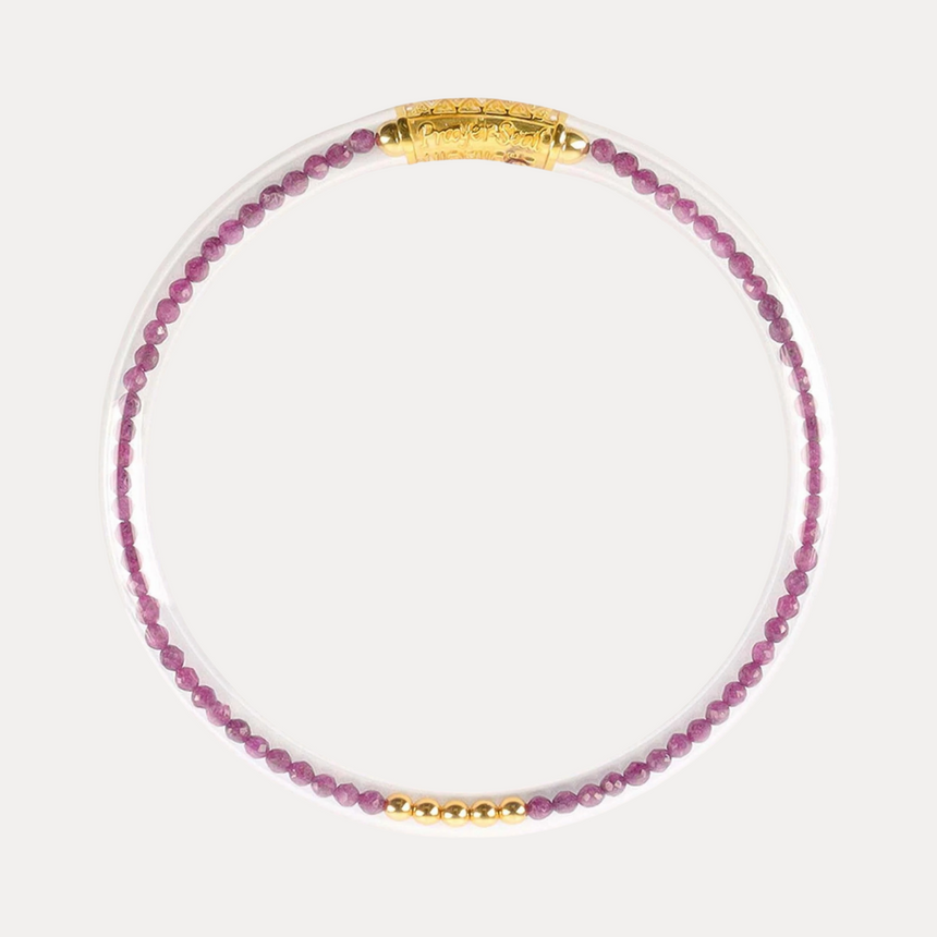Ruby Luxe All Weather Bangle | BuDhaGirl