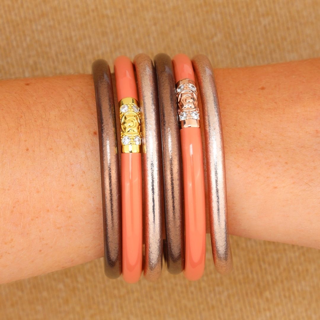 September Harvest Moon Bangle Bracelet Stack | BuDhaGirl