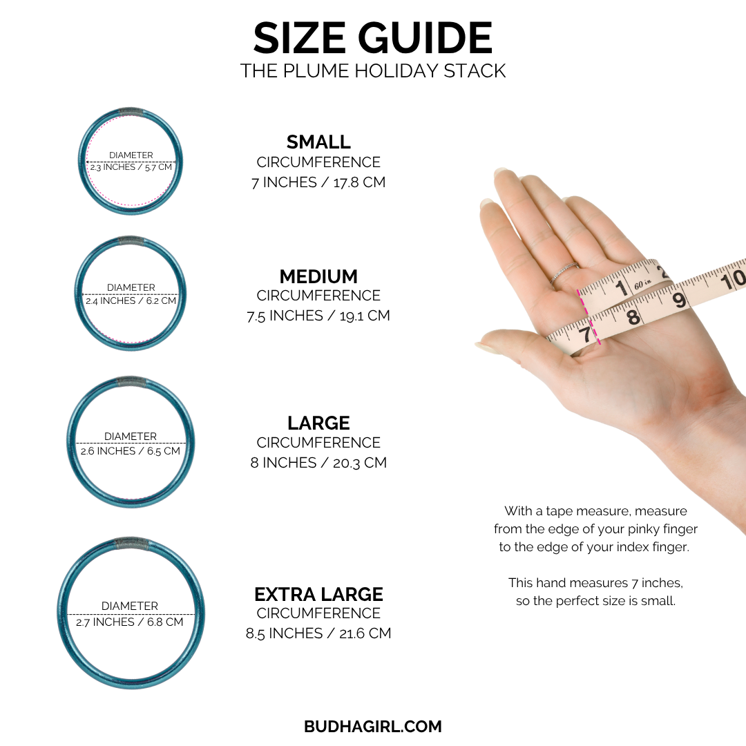 The Plume Holiday Stack | Bangles, Bracelets, Jewelry | BuDhaGirl