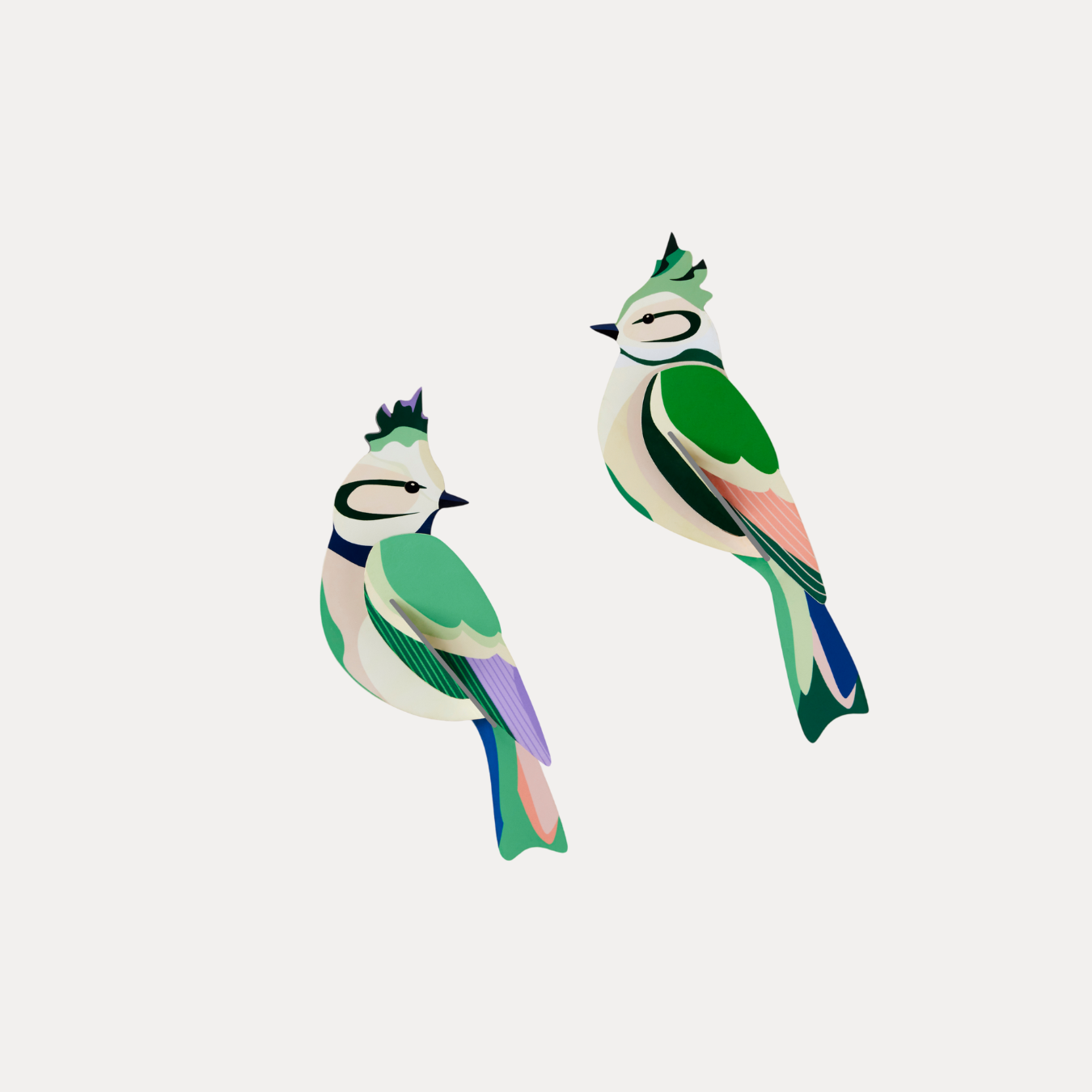 Forest Crests Bird Art | 3D Wall Decor | BuDhaGirl