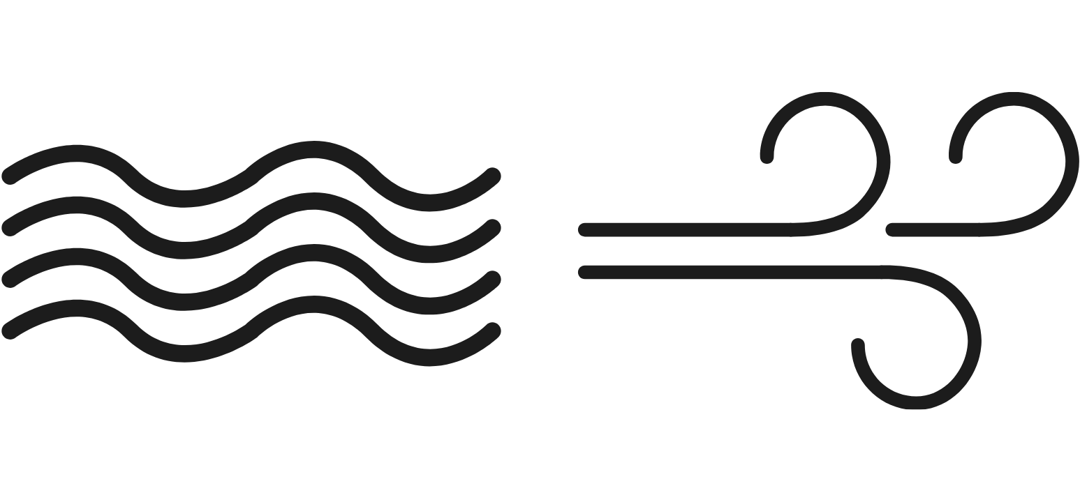 Water & Air Element Icon